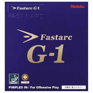 ニッタク｜卓球裏ソフトラバー ファスターク G-1（ブラック・厚）｜NT-NR8702-71-A