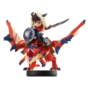 CAPCOM - amiibo リオレウス＆ライダー(女の子) /モンスターハンター amiibo 隻眼のリオレウス＆ライダー（女の子