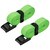 E-Value�b�J���o�b�N�����ג��x���g�i���C���O���[���E�g�p�׏d82kg ��25mm �S��4m)�bBT-2540LG 2pcs