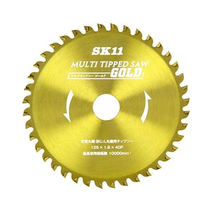 SK11�b�}���`�`�b�v�\�[ �S�[���h 125�~20mm�~40P�bMULTI���߿�125