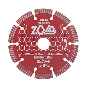 SK11�bZOID�_�C�������h�J�b�^�[ �Z�O�����g �O�a125mm�bZOID-D3�S125