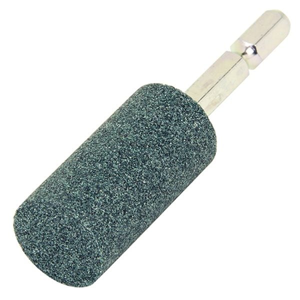 六角軸軸付砥石 石材・木工用 19×38mm 6.35mm六角軸 | SK11 | NO