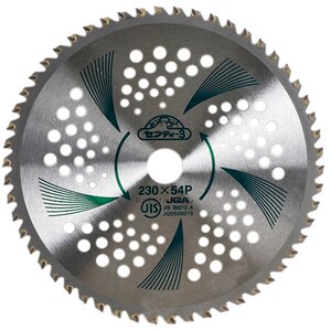 �Z�t�e�B-3�b�|�E���E�G�ؗp�`�b�v�\�[ 230mm�~54PJIS�b���߿-230X54P