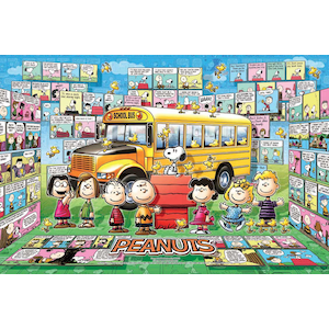 Peanuts ピーナッツ コミックヒストリー 1000ピース Joshin Webショップ 通販 エポック社 セントラル12 515sピーナッツコミックヒストリー