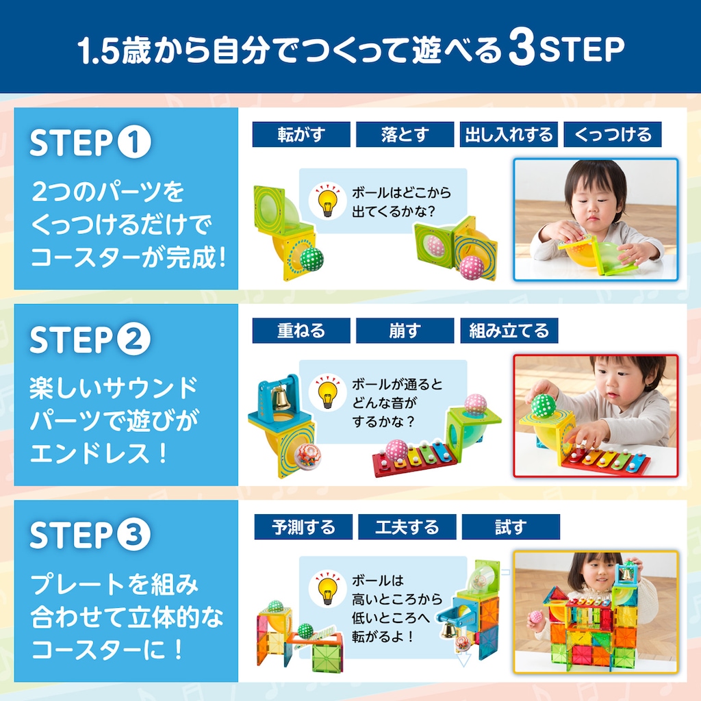 ピタゴラス 知育いっぱい！ボールコースタ―サウンド | ピープル