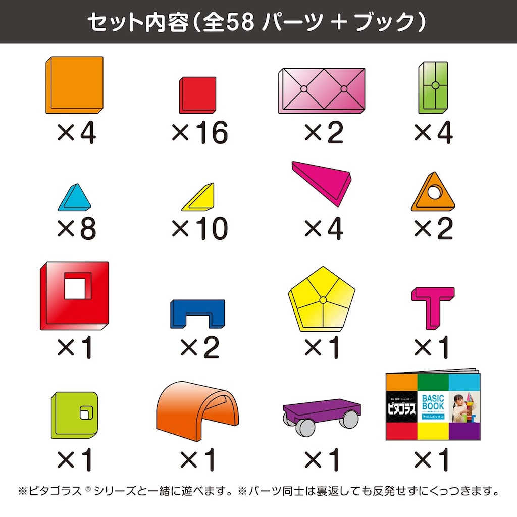 ピープル　ピタゴラスシリーズ まとめ売り ピタゴラスシリーズ | おもちゃ-ピタゴラス・ブロック | 乳幼児
