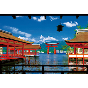 日本風景 厳島神社 300ピース Joshin Webショップ 通販 ビバリー ビバリー 33 124 イツクシマジンジャ