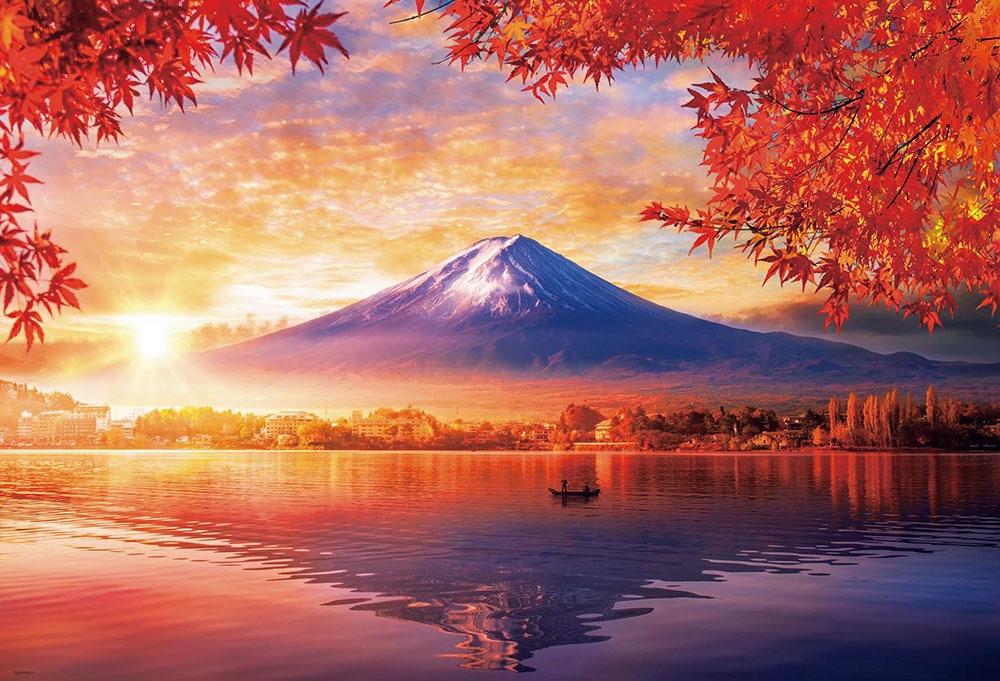 【真作】掛軸　里山の情景　霧深き故郷の風景画　自然と人の営み　情景美　Q51 真作】掛軸 里山の情景 霧深き故郷の風景画 自然と人の営み 情景