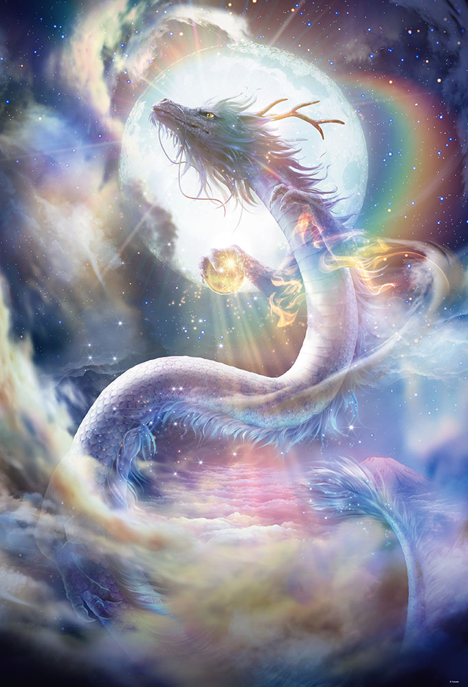 貴希 Fantasy Art 天空昇龍 ～Rising Dragon～ 1000ピース【81-128 