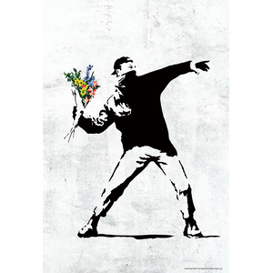 ビバリー｜BANKSY’S GRAFFITI フラワーボンバー 300ピース【83-110】｜ﾋﾞﾊﾞﾘｰ83-110ﾌﾗﾜｰﾎﾞﾝﾊﾞｰ