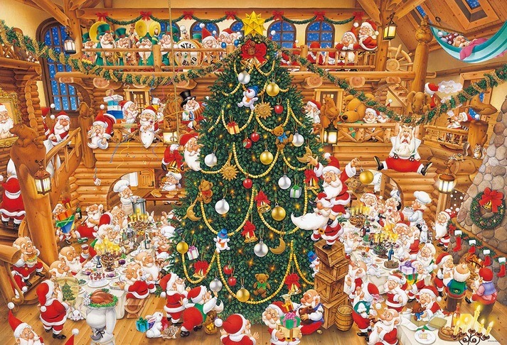 ビバリーOSAMI MAEDAジグソーパズルクリスマスツリー750ピース