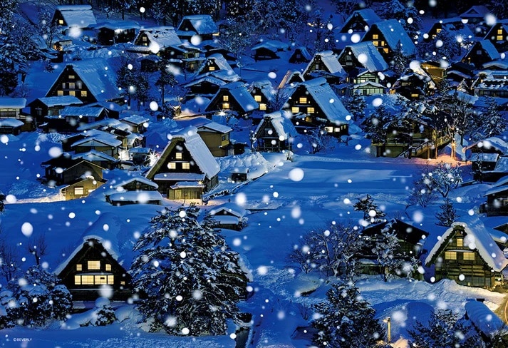 正規 日本風景(冬) 雪の小樽運河(北海道) 300ピース【300-115 ジグソーパズル