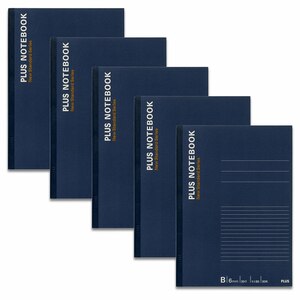 �v���X�b�p�b�N�m�[�g �Z�~B5 B�r 5���p�b�N�i�l�C�r�[�j�bNO-003BS-5P(76728)