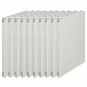 �v���X�b�w�⋭ �t���b�g�t�@�C�� A4-S 10���p�b�N�i�O���[�j�bNO.021S(79439)