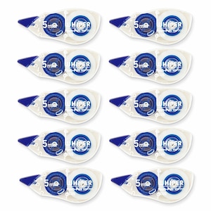 �v���X�b�C���e�[�v �z���C�p�[ �v�b�V���v�� 5mm�� (12m) 10�p�b�N�i�u���[�j�bWH-705-10P(49968)