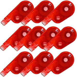 �v���X�b�C���e�[�v �z���C�p�[ �X�C�b�` 6mm�� (15m) �����e�[�v 10�p�b�N�i���b�h�j�bWH-1516R-10P(49582)