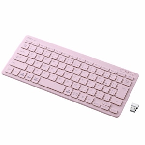 �v���X�b2.4GHz�ڑ� ���E�~�j ���C�����X�L�[�{�[�h �p���^�O���t���i�s���N�j�bTW-KB002(428855)