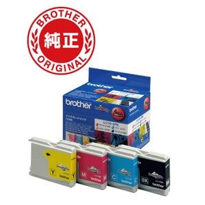 ブラザー｜［純正］ インクカートリッジ （4色セット）｜LC10-4PK