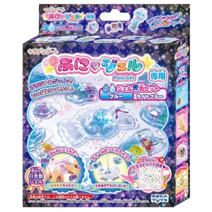 キラデコアート PGR-03 ぷにジェル 別売りジェル2色セット（ブルー/ライトブルー）