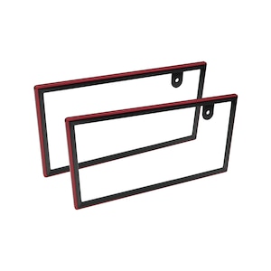 ���b�N�b�f���A���i���o�[�t���[�� Phantom Red �~ Black�bPF457