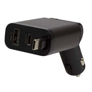 ���b�N�bDC12V��p �V�K�[�\�P�b�g�[�d�� PD30W �}�����[���[�d�{Type-C+USB�`���[�W���[�bTP234
