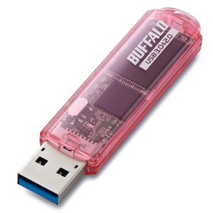 �o�b�t�@���[�bBUFFALO�bUSB3.0�Ή� �t���b�V�������� 32GB�i�s���N�j�bRUF3-C32GA-PK