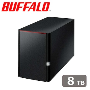�o�b�t�@���[�bBUFFALO�bLinkStation RAID�@�\�Ή� �l�b�g���[�N�Ή�HDD 8TB�bLS220D0802G
