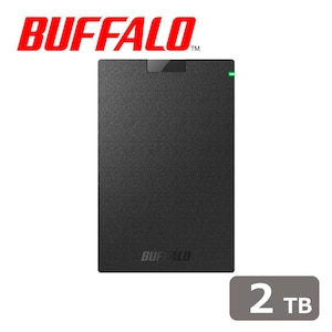 �o�b�t�@���[�bBUFFALO�bUSB3.2�iGen1�j/USB3.1�iGen1�j/3.0/2.0�Ή� �|�[�^�u���n�[�h�f�B�X�N 2TB�i�u���b�N�j�bHD-PGAC2U3-BA