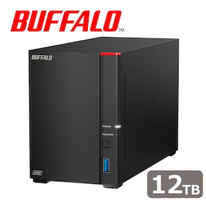 バッファロー｜BUFFALO｜ネットワーク対応ハードディスク（NAS） 12TB（6TB×2）｜LS720D1202