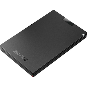バッファロー｜BUFFALO｜USB 3.2(Gen 1)対応 ポータブルSSD 250GB(ブラック)【PS5/PS4/PS4 PRO 動作確認済】｜SSD-PG250U3-BC