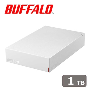 �o�b�t�@���[�bBUFFALO�b�p�\�R�����e���r�^��p�O�t���n�[�h�f�B�X�N 1TB(�z���C�g)�bHD-LE1U3-WB