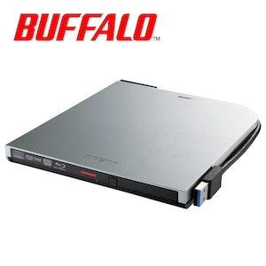 �o�b�t�@���[�bBUFFALO�bUSB 3.2(Gen 1)�Ή� �|�[�^�u���u���[���C�h���C�u(�V���o�[) �����\�t�g�t���bBRXL-PTV6U3-SVB