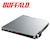 �o�b�t�@���[�bBUFFALO�bUSB 3.2(Gen 1)�Ή� �|�[�^�u���u���[���C�h���C�u(�V���o�[) �����\�t�g�t���bBRXL-PTV6U3-SVB