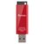 バッファロー｜BUFFALO｜USB 3.1(Gen1)対応 ノック式USBメモリー 128GB(レッド)｜RUF3-KSW128G-RD