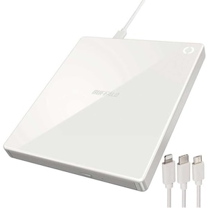 バッファロー｜BUFFALO｜スマートフォン用 CDレコーダー「ラクレコ＋」｜RR-C1-WH