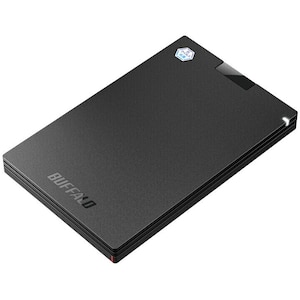 バッファロー｜BUFFALO｜USB 3.2(Gen 1)対応 抗ウイルス・抗菌対応 外付けポータブルSSD 2TB（簡易パッケージ）｜SSD-PGVB2.0U3B/N