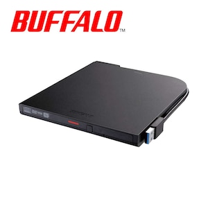 �o�b�t�@���[�bBUFFALO�bUSB 3.2(Gen 1) Type-C�Ή� �|�[�^�u��DVD�h���C�u(�u���b�N) �Đ�������݃\�t�g�t���bDVSM-PTC8U3-BKB