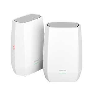 バッファロー｜BUFFALO｜Wi-Fi 6(11ax)対応 無線LANルーター(2401Mbps＋573Mbps) 2台セット｜WNR-3000AX4/2S