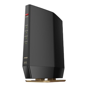バッファロー｜BUFFALO｜Wi-Fi 6対応デュアルバンドWi-Fiルーター AirStations (マットブラック)｜WSR-6000AX8P-MB