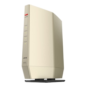 バッファロー｜BUFFALO｜Wi-Fi 6対応デュアルバンドWi-Fiルーター AirStations (シャンパンゴールド)｜WSR-6000AX8P-CG