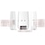 バッファロー｜BUFFALO｜AirStation Wi-Fi 6E対応 無線 トライバンドルーター(2401+573Mbps)｜WNR-5400XE6P