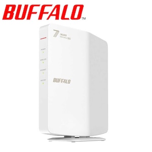 �o�b�t�@���[�bBUFFALO�bWi-Fi 7(11be)�Ή� �f���A���o���hWi-Fi���[�^�[ 2882+688Mbps AirStation�bWSR3600BE4P-WH