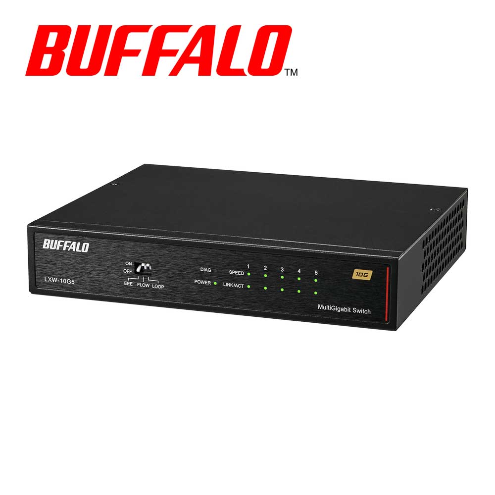 新品BUFFALO バッファローBS-GU2108 スイッチングハブ8ポート BS-GU2108 : スイッチ : Business Switch | バッファロー