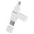 �o�b�t�@���[�bBUFFALO�bUSB 3.2(Gen1) Type-C/Type-A���Ή� ��]��USB�������[ 64GB�i�z���C�g�j�bRUF3-ACR64G-WH