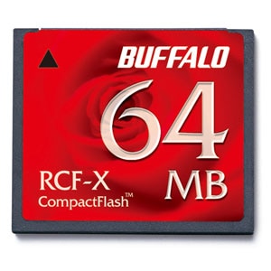 �o�b�t�@���[�bBUFFALO�b�R���p�N�g�t���b�V���@64MB�bRCF-X64MY