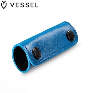 �x�[���b���v �J�X�^���p�[�c GENUINE LEATHER HANDLE WRAP(BLUE)�bVESSEL-HNDLRP-BL