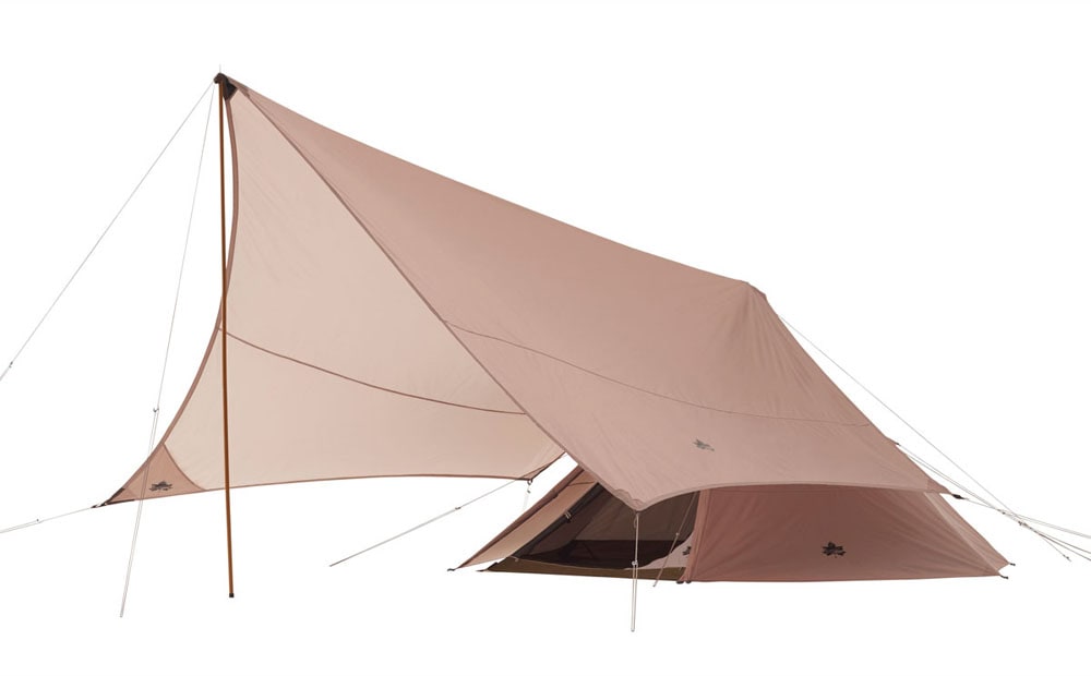 Tradcanvas Tepee＆タープ350-BJ ティピーテントと連結可能な