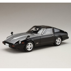 1/43 日産 フェアレディZ T バールーフ ターボ (S130) シルバー/ブラック(マンハッタン）【PM4313SB】