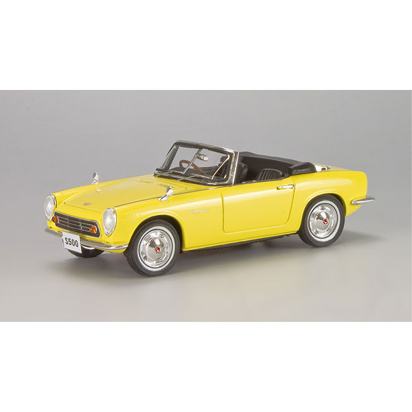 ミニカー　1/43 ホンダ S500 AS280(アイボリー) [PM4322W] 1/43 ホンダ S500（AS280）アイボリー【PM4322W