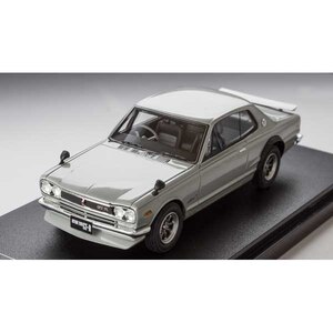 1/43 ニッサン スカイライン GT-R (KPGC10) スポーツホイール シルバー【PM4335SS】